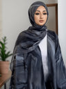 Dark gray & White