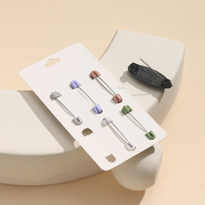 RU8701  Plastic Colorful Safety Hijab Pins