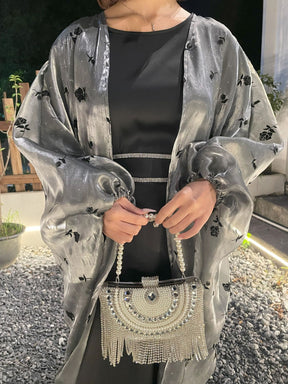 MGTZ  Muslim Abaya Rose Dress