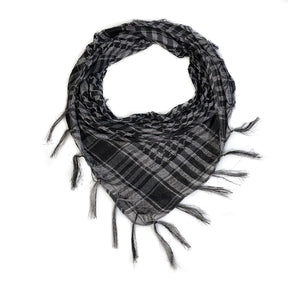 XA001 98*98cm Web Silk Houndstooth Square Scarf