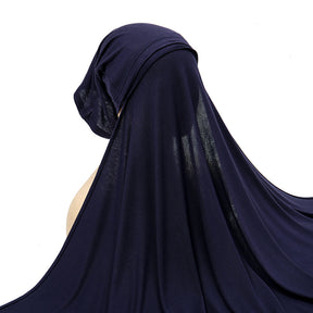 SW009  Hot selling scarves, hats, lazy people's scarves, solid colored silk cotton women's headscarves in the Middle East