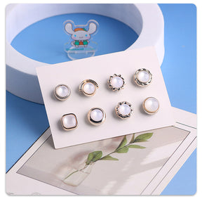 C-1079  Delicate Sweet Cat’s Eye Magnetic Clasp - MOQ: 8 pcs/style