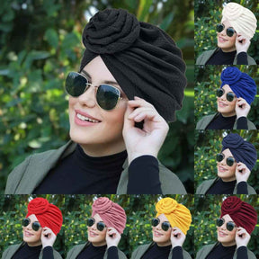 9366 Floral Bubble Turban cap-Made-to-Order Product