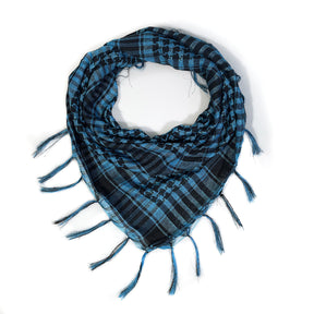 XA001 98*98cm Web Silk Houndstooth Square Scarf