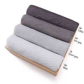 YZ112 Gold and Silver Thread Solid Color Crinkled Hijab