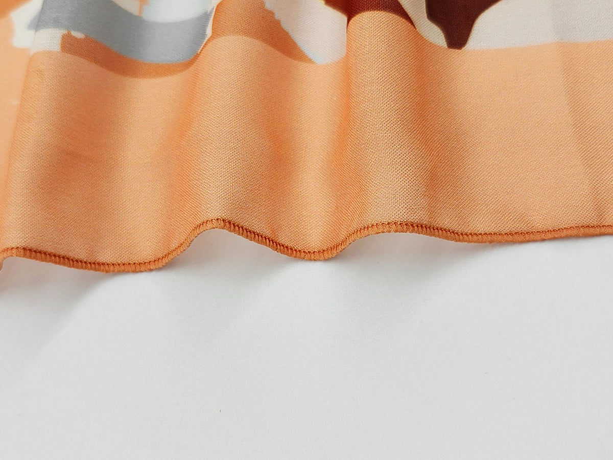 G1045 110*110cm  Quick-Dry Sun-Shading Voile Printed Square Scarf