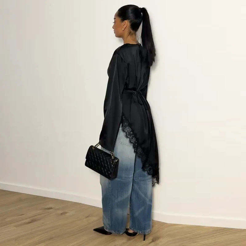 T04  Casual Fashion Slim Fit Abaya Long Dress