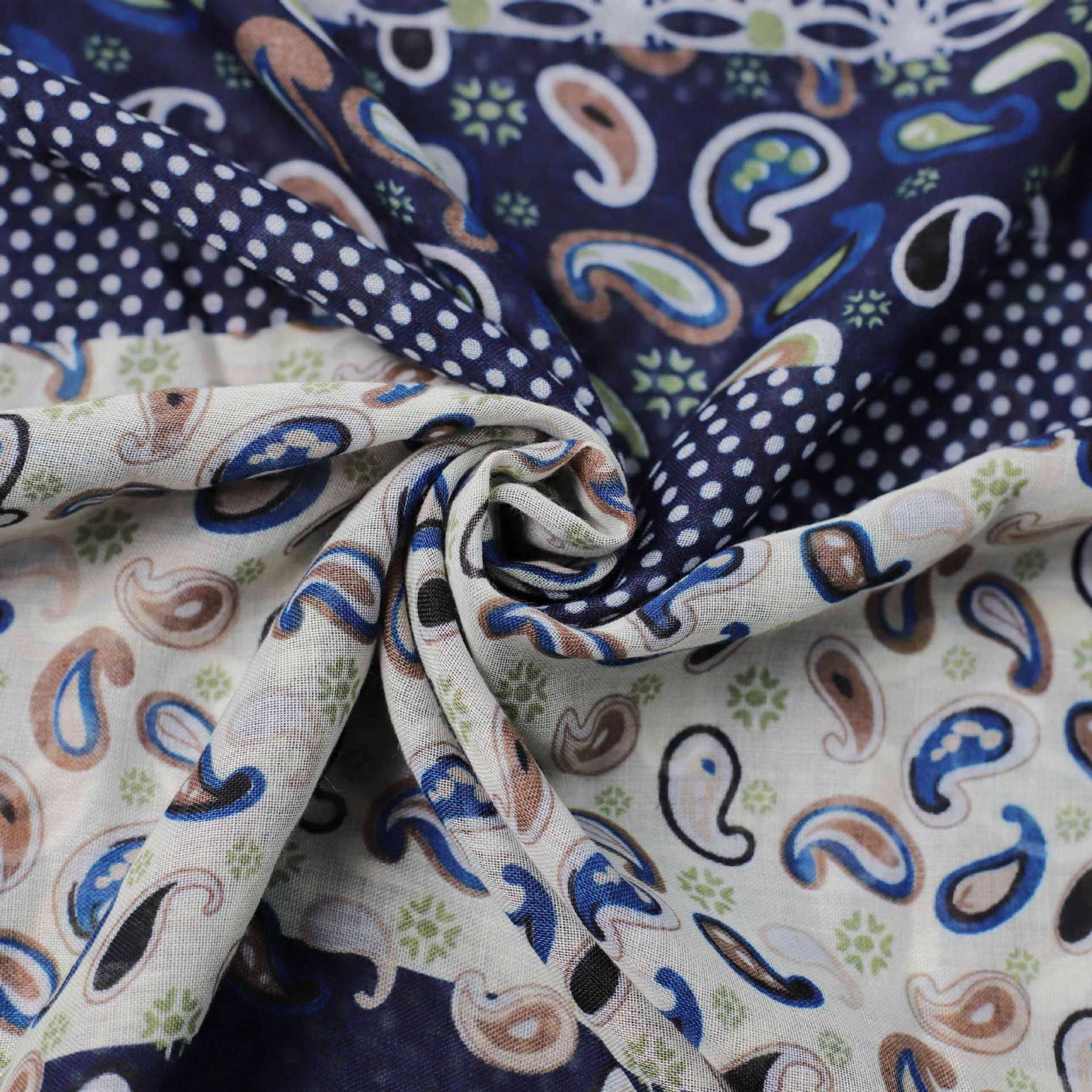 JY240619  Tadpole print scarf