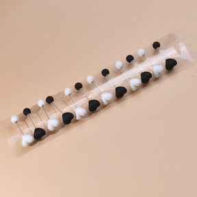 GR632044  Pearl buckle double-ended needle hijab buckle