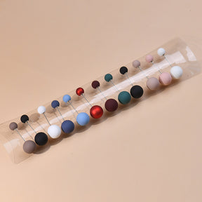 GR632044  Pearl buckle double-ended needle hijab buckle