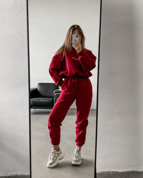 M1051  Women's New Spring Printed Sweatshirt 2-Piece Set