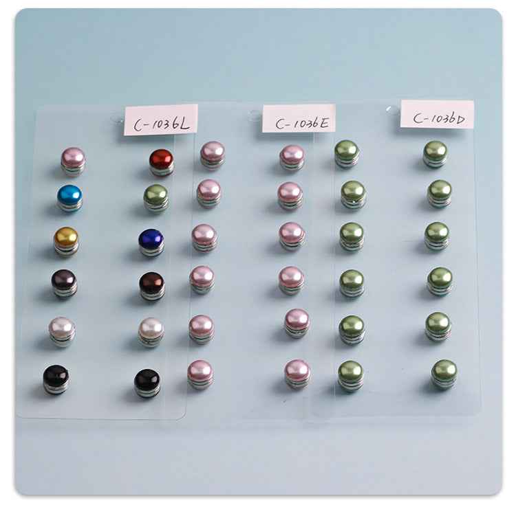 C-1036  Elegant Bread Bead Magnetic Clasp - MOQ:12