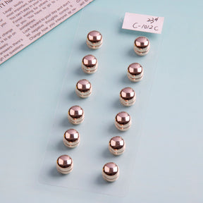 DJ130  Alloy macaron strong magnetic fixing buckle - MOQ:12