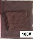 HY006 Gorro de algodón de bambú fino, transpirable, de color sólido