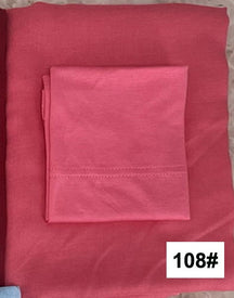 HY006 Gorro de algodón de bambú fino, transpirable, de color sólido