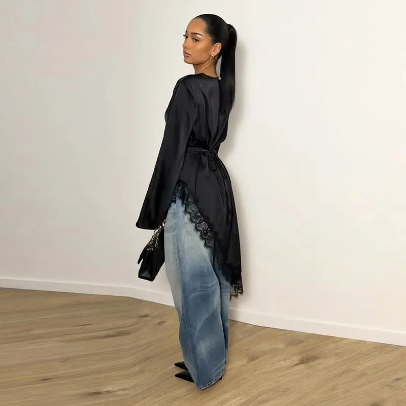 T04  Casual Fashion Slim Fit Abaya Long Dress
