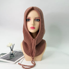 CGS-M380  Plain Jersey Knit Acrylic Hijab Cap