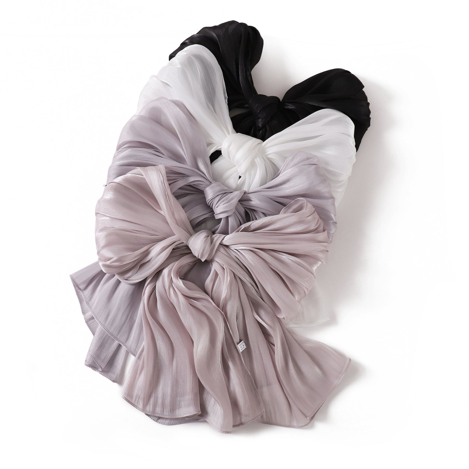 YZ206  Spring and summer new thin soft shiny silk shawl scarf