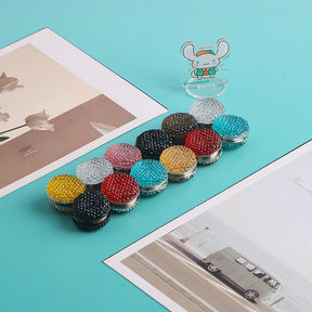 C-1031  Gypsophila silk scarf magnet buckle - MOQ:12