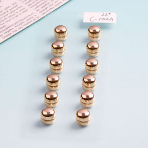 DJ130  Alloy macaron strong magnetic fixing buckle - MOQ:12