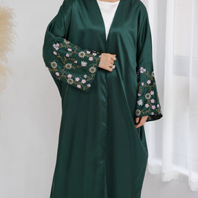 LR827   Party exquisite embroidered floral sleeve cardigan