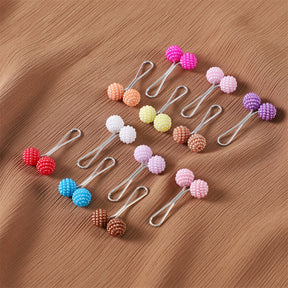 SP5-SP8 Hijab pin scarf clip jewelry neck clip pearl scarf decoration U-shaped clip scarf buckle anti-exposure brooch pin  plain hijab  hijab/tudung  hijab pins  Pins