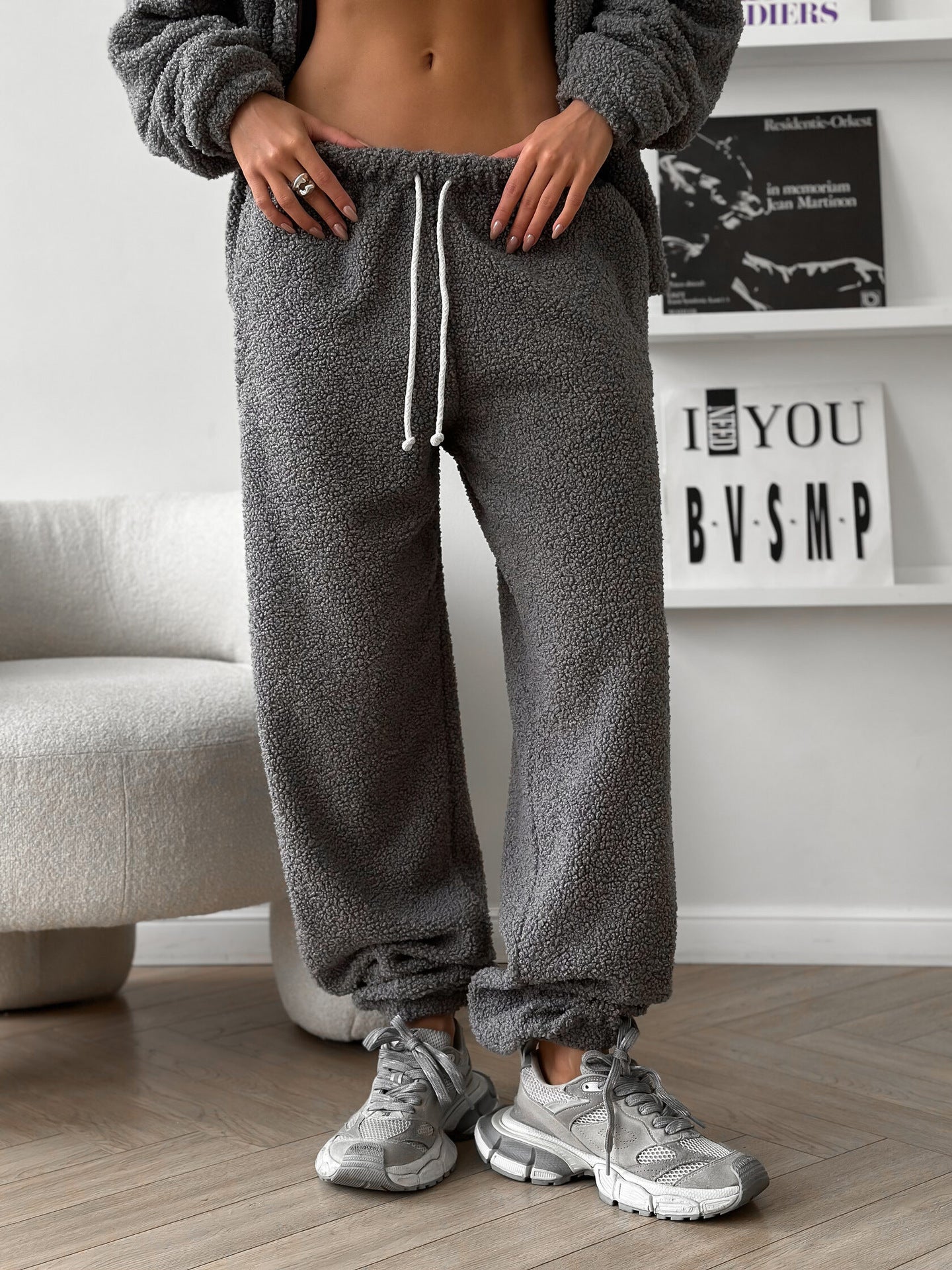 C56362  Autumn Winter New Sporty Casual Cardigan Sweatsuit Set Abaya