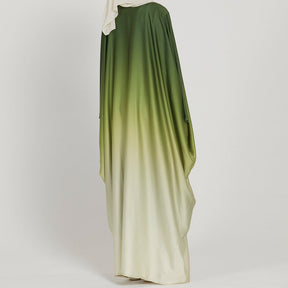 6750 Color Gradient Mobre Muslim Abaya