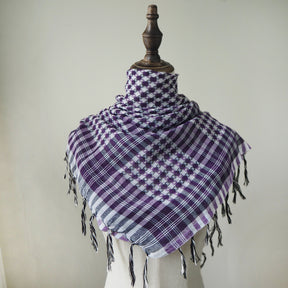 XA003  102*102cm Desert Tactical Tassel Scarf - MOQ:2