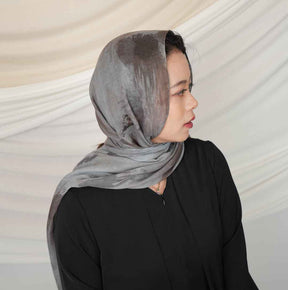 MD021  Single Needle Tie-Dye Modal Hijab