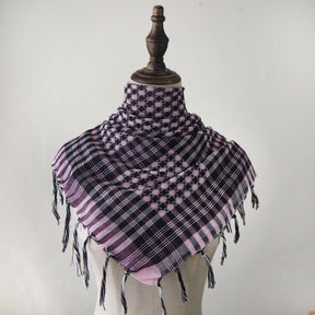 XA003  102*102cm Desert Tactical Tassel Scarf - MOQ:2