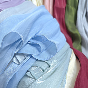 JS005  Island Satin Crepe Long Scarf