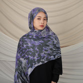 VI010 Modal Leopard Print Hijab Scarf - Stylish and Versatile Accessory