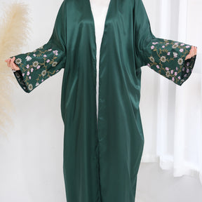 LR827   Party exquisite embroidered floral sleeve cardigan