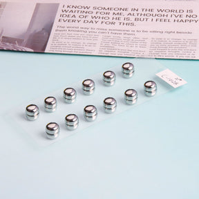 DJ130  Alloy macaron strong magnetic fixing buckle - MOQ:12