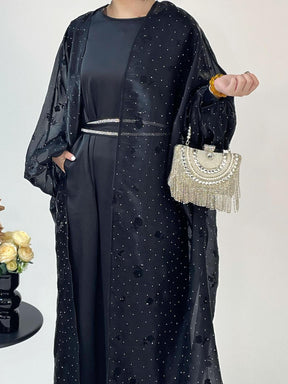 MGTZ  Muslim Abaya Rose Dress