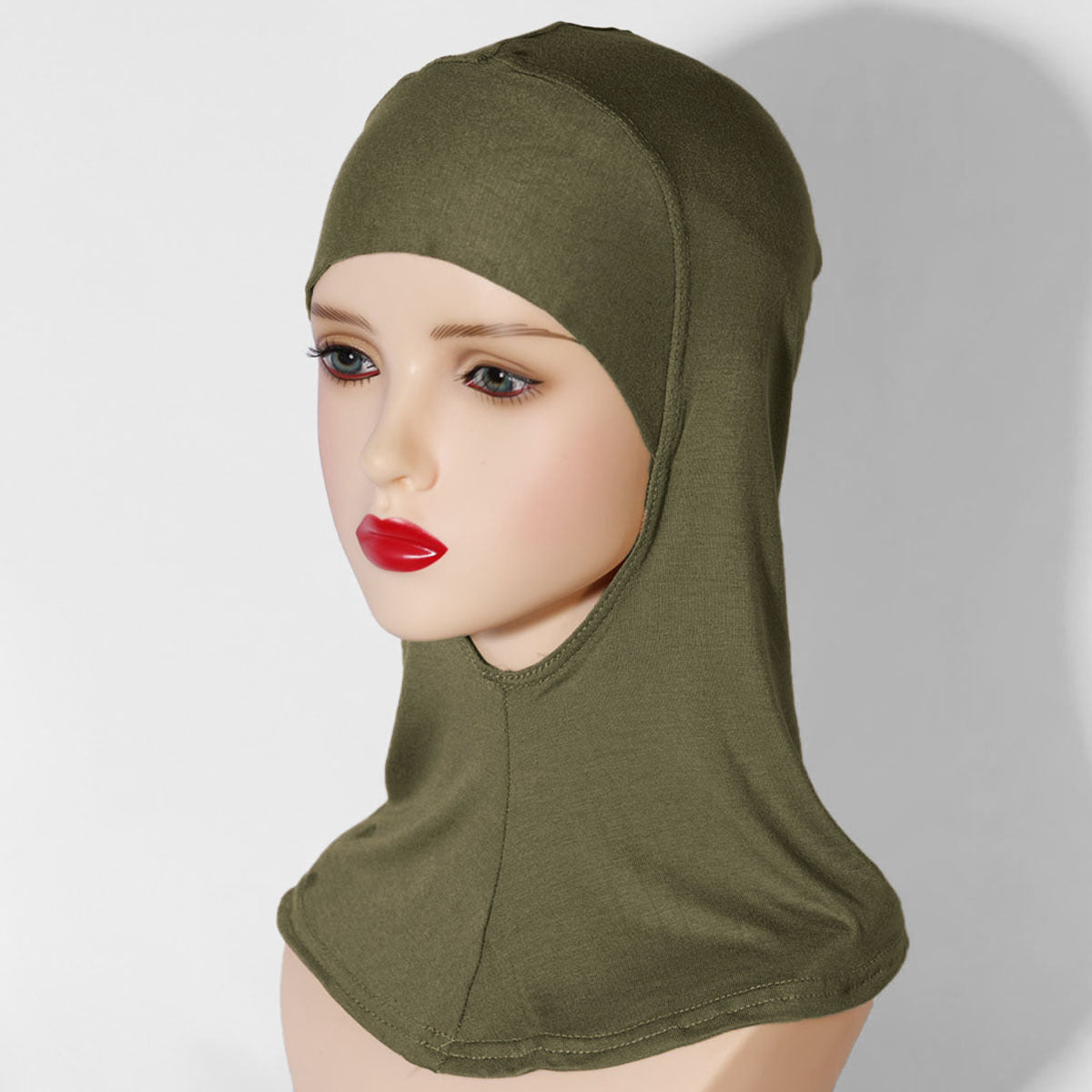 YOH-01  Modal Multi Color Breathable Neck Protection High Elastic Bottom Hat Cover Scarf Cover Headscarf