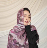 MD022  Modal single stitch Muslim hijab
