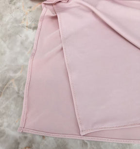 HY011  Refreshing and lightweight, delicate yet non-transparent, with a subtle shine Premium Liquid Jersey Scarf