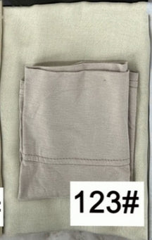 HY006 Gorro de algodón de bambú fino, transpirable, de color sólido