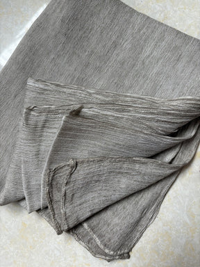 WJ009  Crinkled Rayon Scarf with All-Edges Stitched