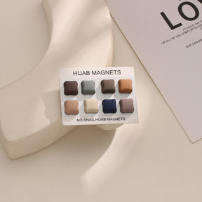 GR62004  Hijab accessories magnet square magnetic buckle