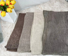 FGYZ  Textured Rayon Hijab, Dirty Dye Crinkled Scarf