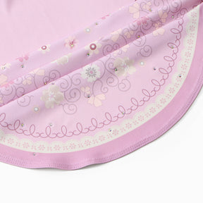 MSL235  Floral Printed Polyester Instant Hijab