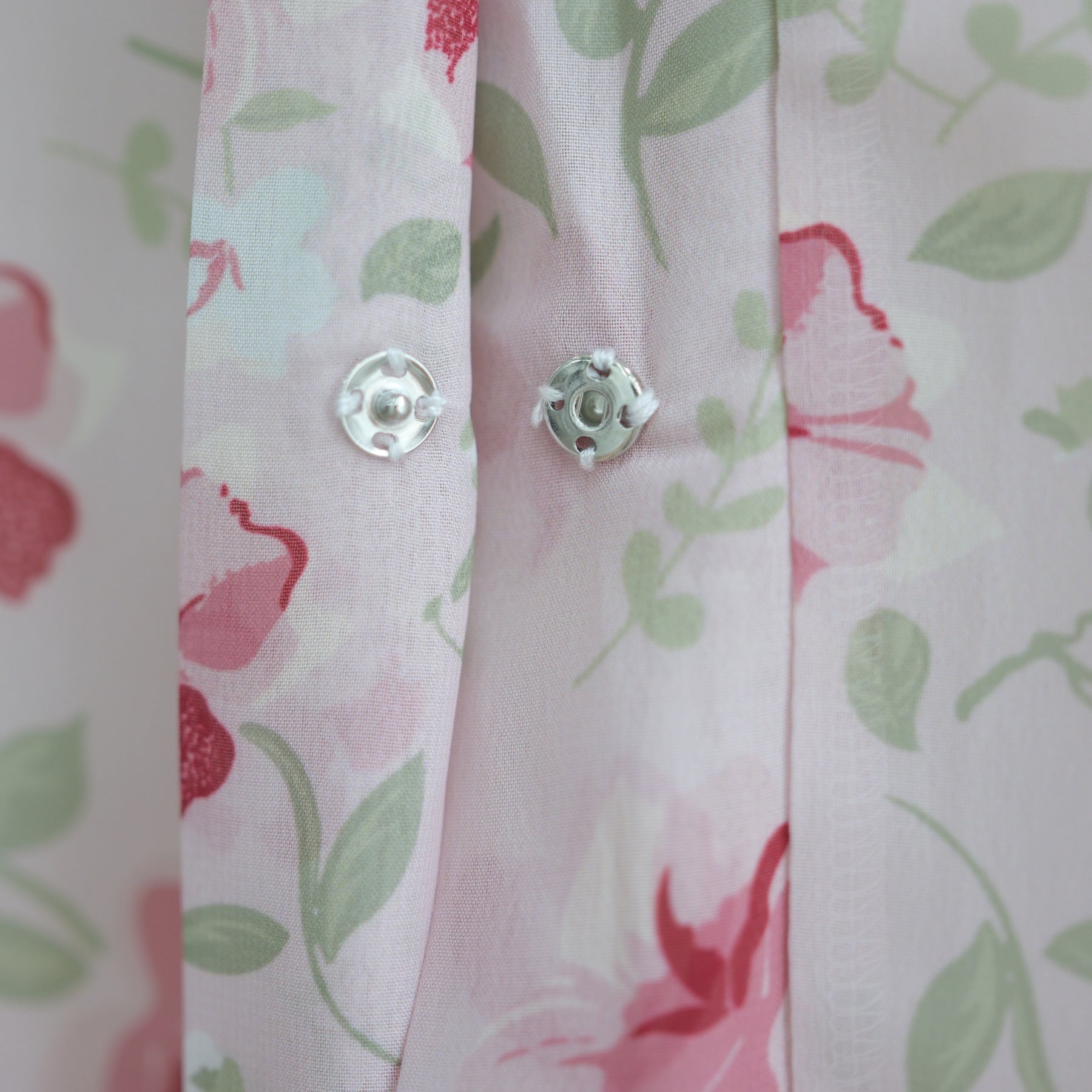 LR1067  Printed Chiffon Lined Open Abaya + Hijab Set