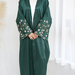 LR827   Party exquisite embroidered floral sleeve cardigan