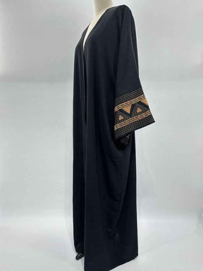 F418  Fashionable outerwear embroidered abaya