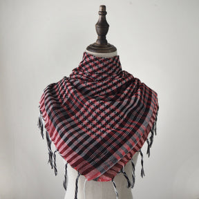 XA003  102*102cm Desert Tactical Tassel Scarf - MOQ:2