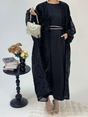 MGTZ  Muslim Abaya Rose Dress