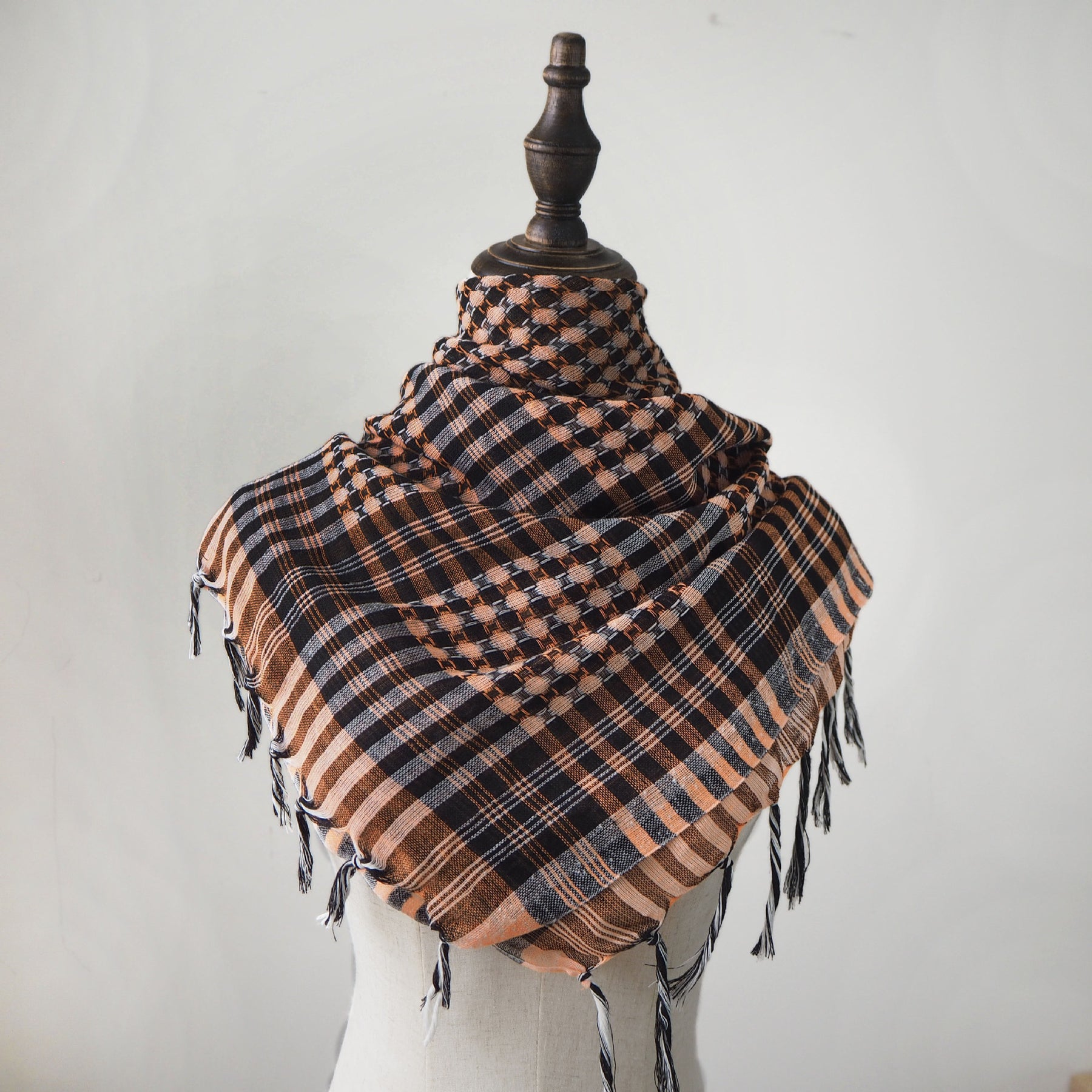 XA003  102*102cm Desert Tactical Tassel Scarf - MOQ:2